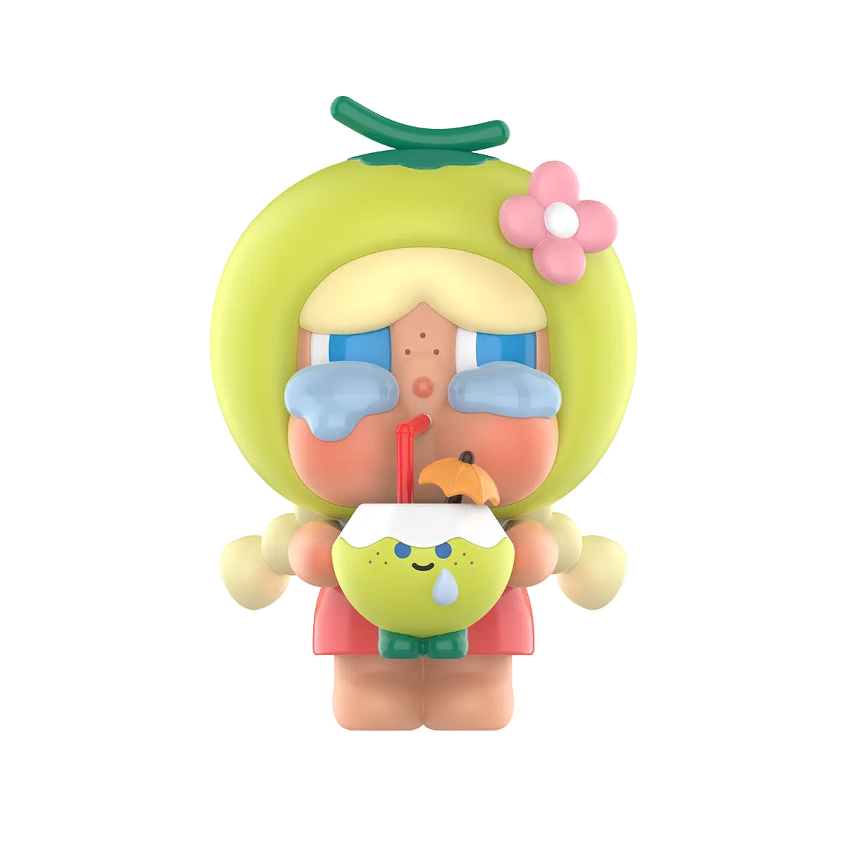 Crybaby Coconut Figure Green By Pop Mart