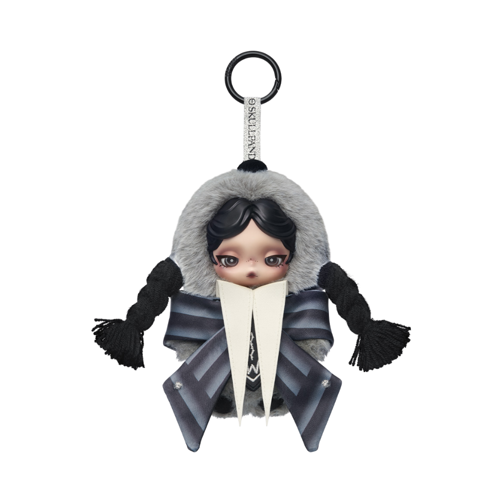 SKULL PANDA Wednesday Plush Nevermore Academy Uniform Version By Pop Mart