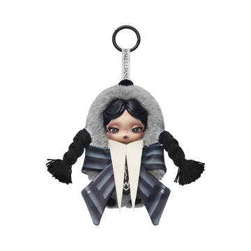 Skull Panda Wednesday Plush Nevermore Academy Uniform Version By Skull Panda Wednesday Plush Nevermore Academy Uniform Version By