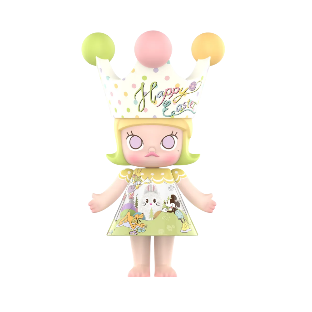 MEGA ROYAL MOLLY 400% Mickey and Friends Happy Easter Figure  By POP MART