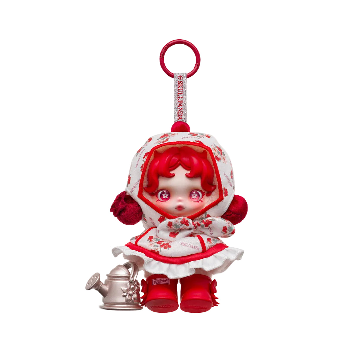 Skullpanda Amid Flowers Plush Doll Pendant BY POP MART