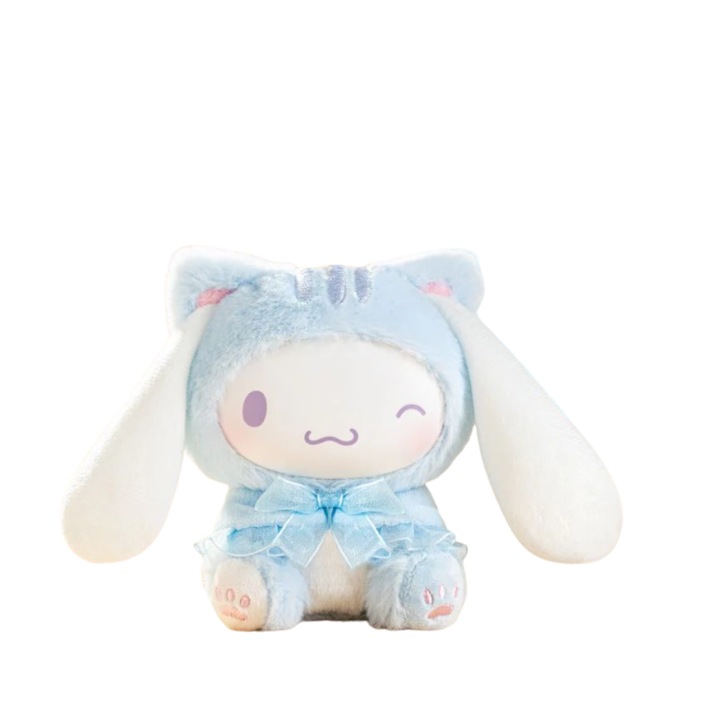 Sanrio characters Play with Kittens Series Plush Pendant Blind Box By Top Toy