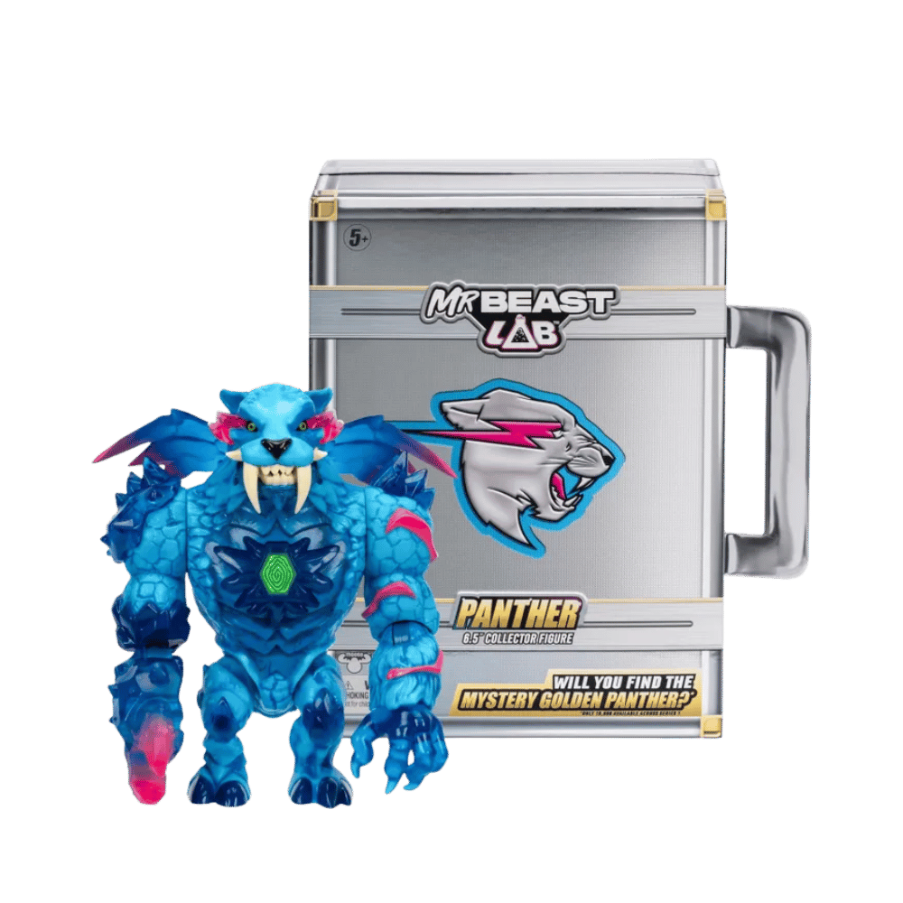 MRBEAST LAB COLLECTOR FIGURE PANTHER By Moose Toys