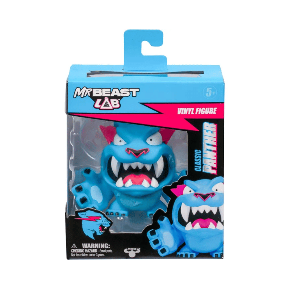 MRBEAST LAB VINYL FIGURE CLASSIC PANTHER By Moose Toys