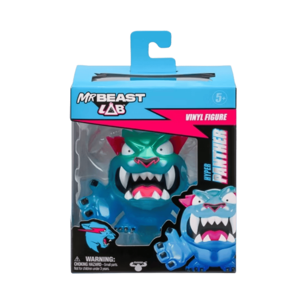 MRBEAST LAB VINYL FIGURE CAMO PANTHER By Moose Toys