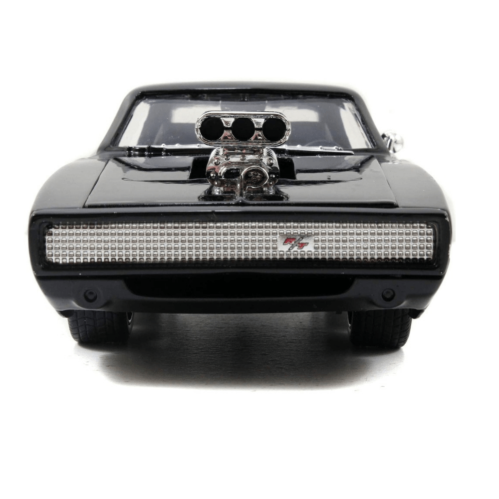 Fast & Furious 1970 Dodge Charger Street, 1:24 w/ figurine Dominic Tor ...
