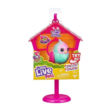 Moose Toys Girls - Interactive Toys Little Live Pets Lil Bird & Bird House Pippa Peeps