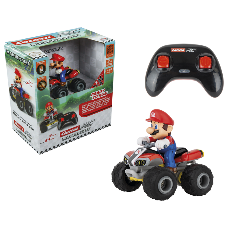 Siper Mario Kart RC KART MARIO QUAD 1:40 By Carrera – The Little Things