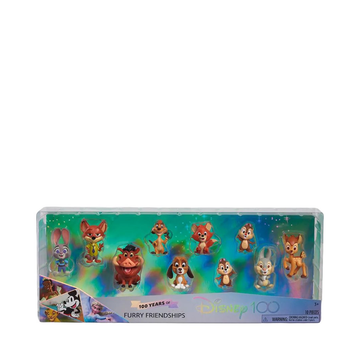 Just Play Unisex - Action Figures Disney D100 Celebration Figures (Furry Friendships) by Just Play