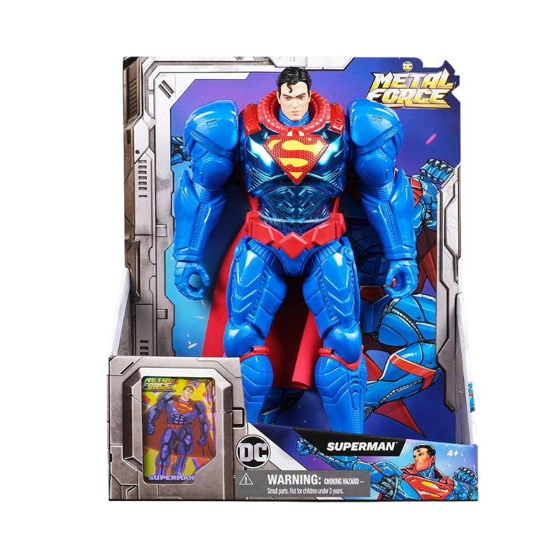 DC Metal Force Fig 12” XL Superman By Spin Master – The Little Things