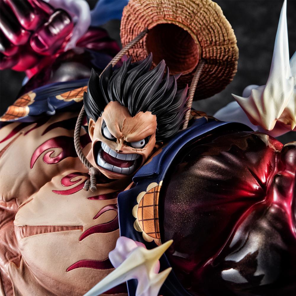 megahouse luffy gear 4 Portrait Of Pirates One Piece SA-MAXIMUM” Monkey D. Luffy Gear 4 "Boun –  The Little Things