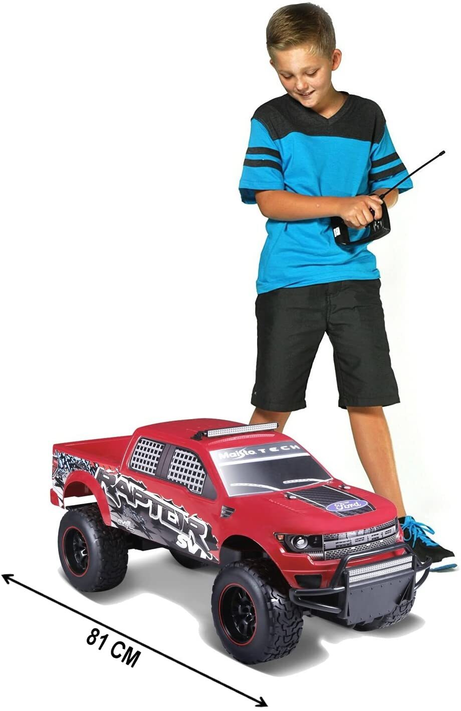 Ford 1/6 Scale F150 SVT Raptor 2.4 GHZ Remote Control Car by Maisto ...