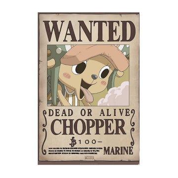 Abysse One Piece Posters One Piece Wanted Chopper New 91X61 by Abysse