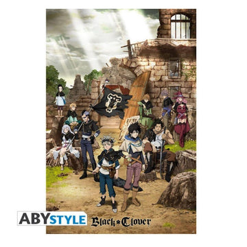 Abysse Posters BLACK CLOVER - Black Bull squad & Yuno - Poster (91.5x61)