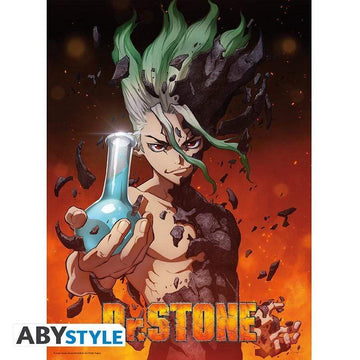 Abysse Dr Stone Posters Dr Stone Senku 52X38 cm Poster by Abysse