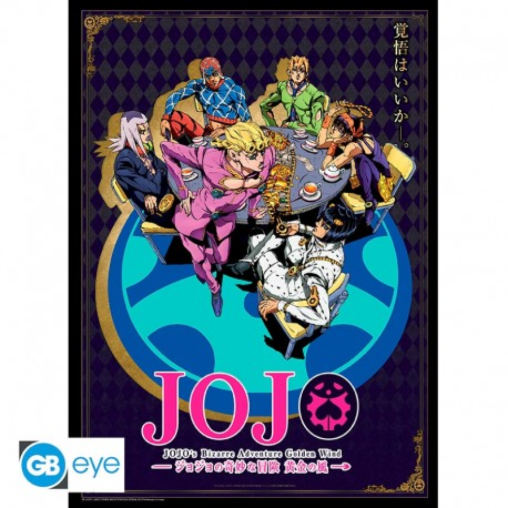 Jojo's Bizarre Adventure Golden Wind 52X38 cm Poster by Abysse