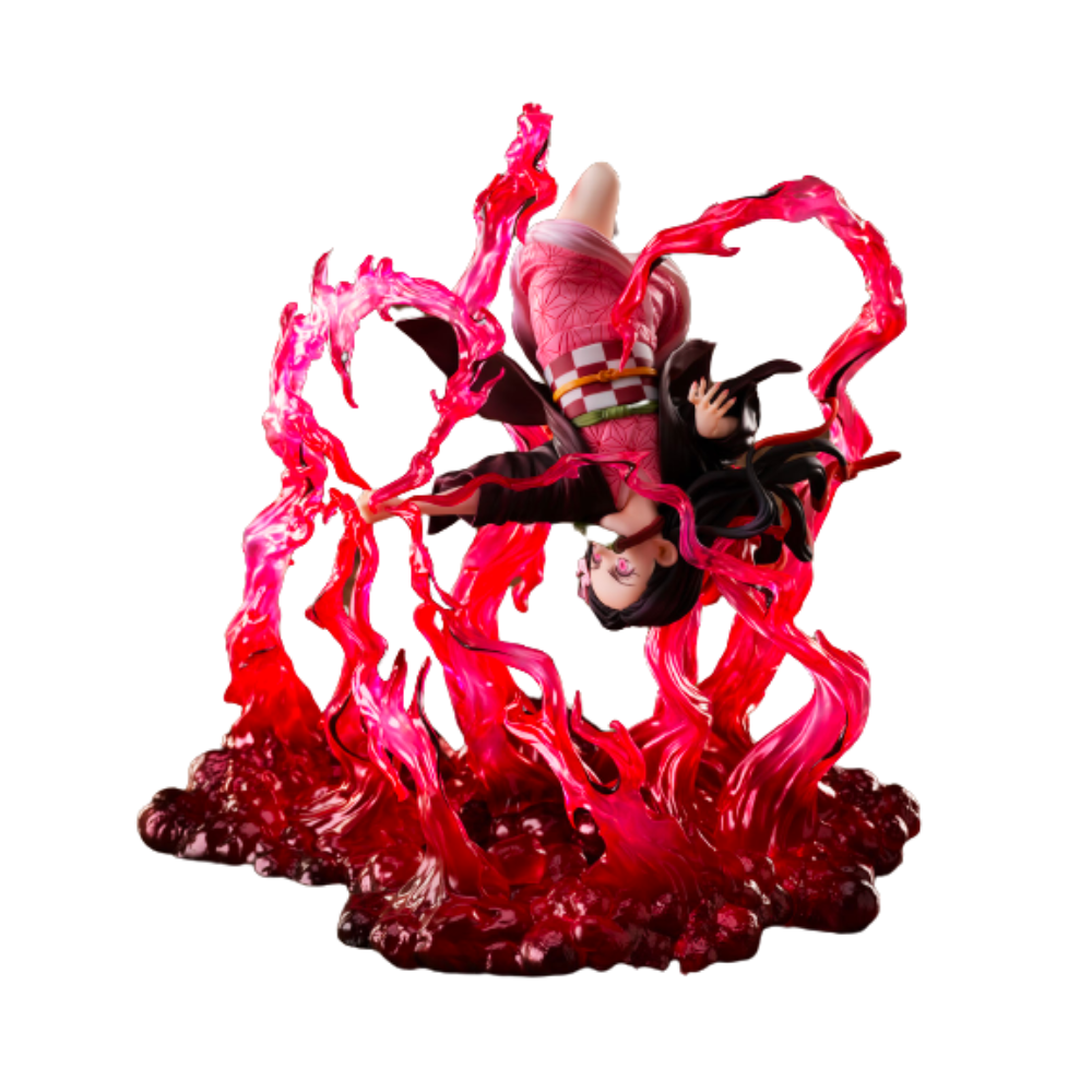 Exploding Blood Demon Slayer Kimetsu no Yaiba: Nezuko Kamado Exploding Blood 1/8 Scale ...