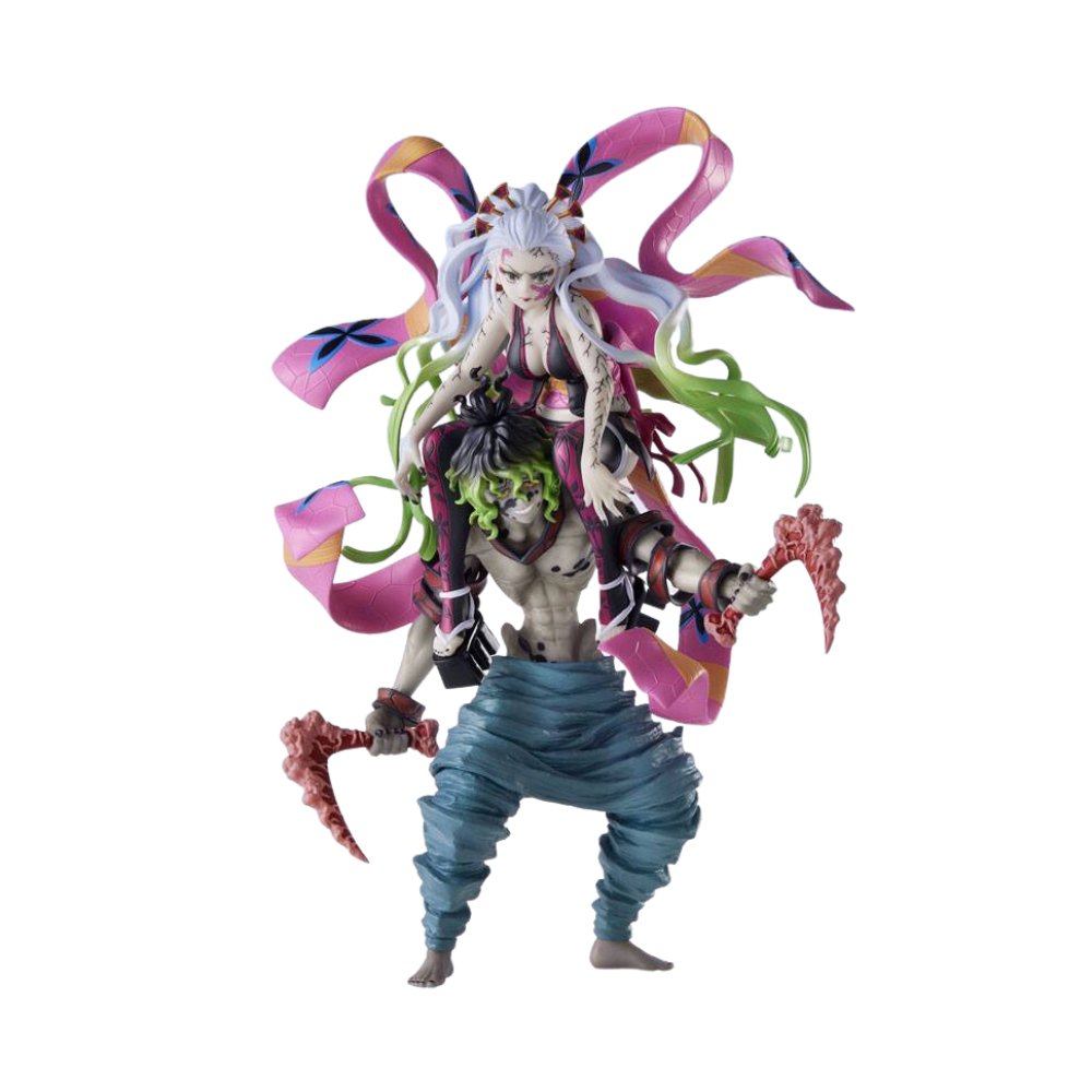 Demon Slayer Kimetsu No Yaiba Daki And Gyutaro Conofig Figure by