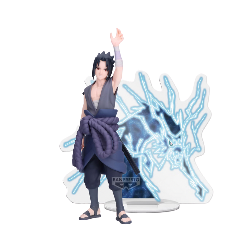 Naruto: Shippuden Panel Spectacle Sasuke Uchiha (Lightning from Heaven) Figure By Banpresto