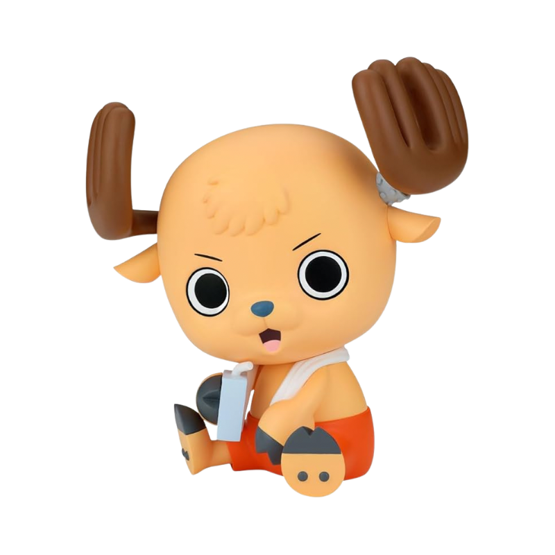 One Piece Whole Cake Island Arc Sofvimates Tony Tony Chopper (After a Bath Ver.) Figure By Banpresto