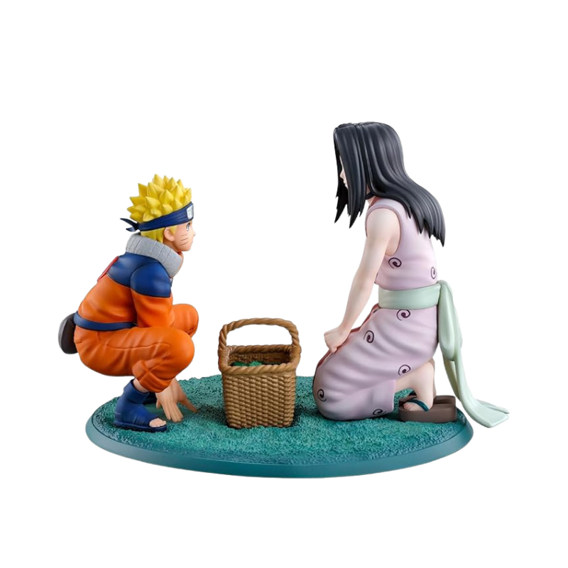 Naruto Uzumaki & Haku (The Land Of Waves) Ichibansho Figure By Banpresto