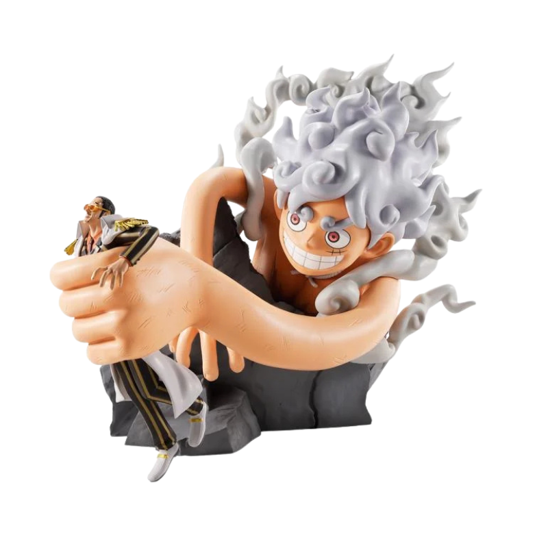 ONE PIECE Monkey D Luffy Gear 5 Vs Borsalino (Burst Of Energy) Ichibansho Figure By Bandai Namco