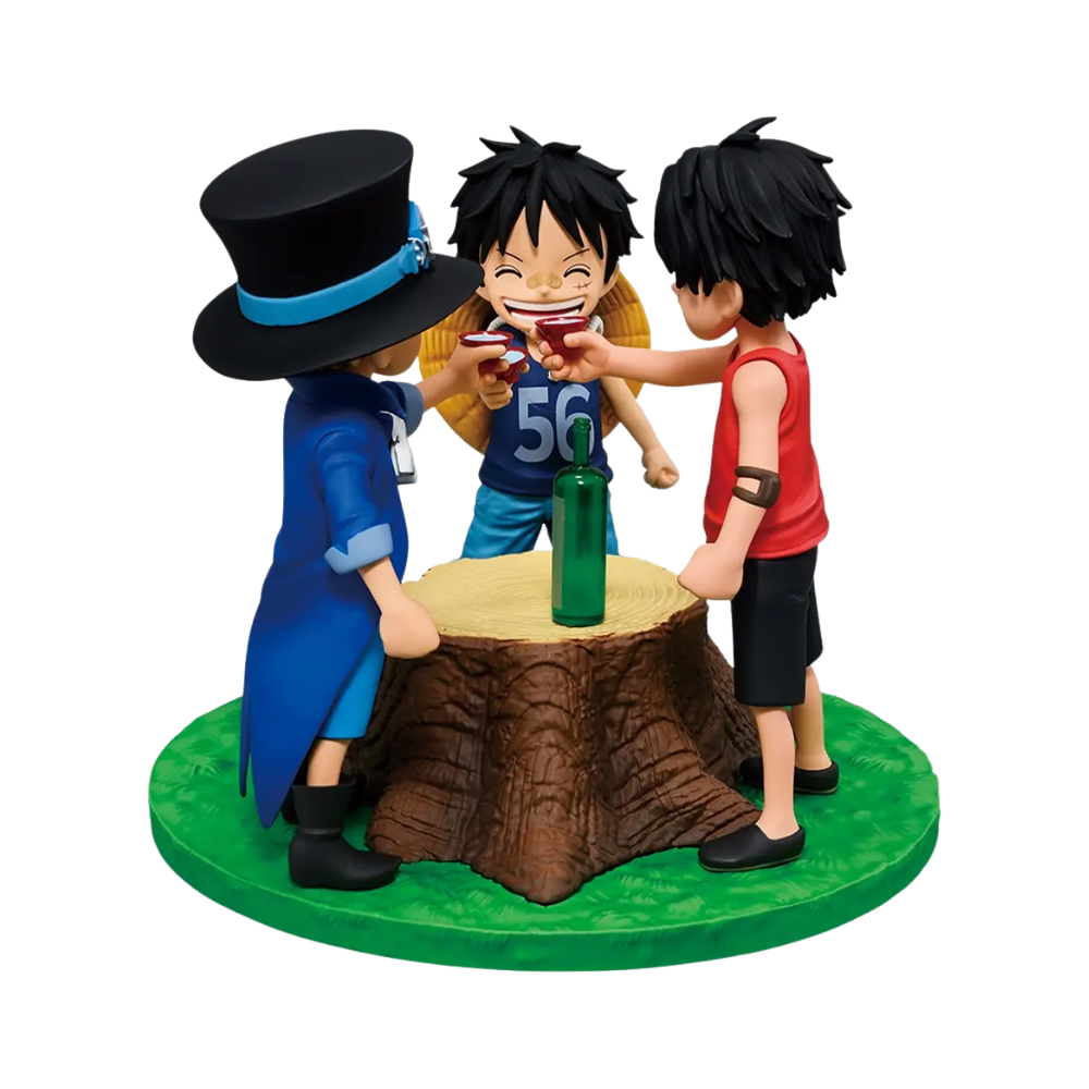 One Piece Ace, Sabo & Luffy Figure – Dramatic Memories by Ichibansho
