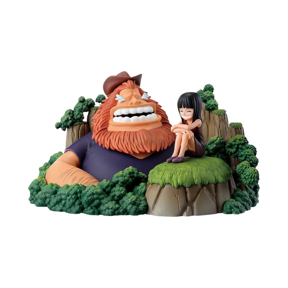 One Piece Jaguar D. Saul & Nico Robin Figure – Dramatic Memories by Ichibansho