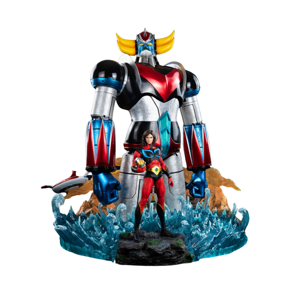 UFO Robot Grendizer and Duke Goldorak Actarus Statue by Cartoon - Main Image