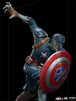 Iron Studios Statue Captain America Zombie What if ? 1/10 Art Scale Statue by Iron Studios