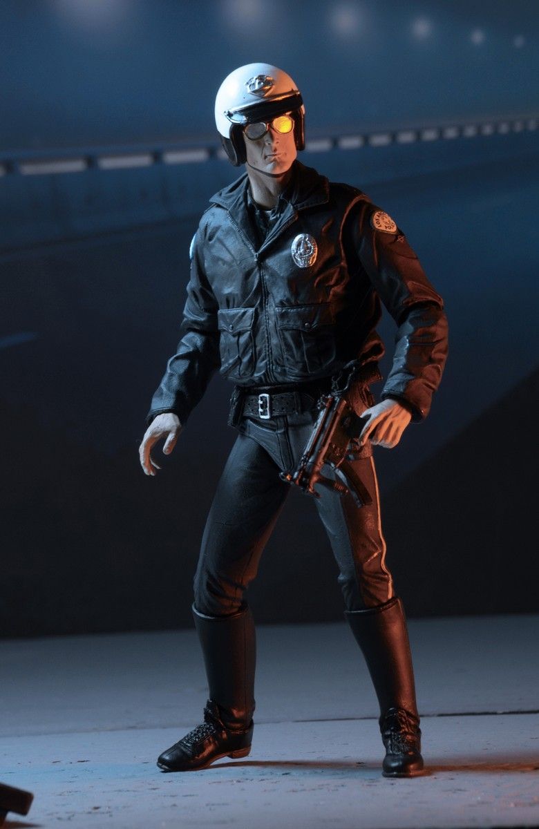 TERMINATOR 2: JUDGMENT DAY - ULTIMATE T-1000 MOTORCYCLE COP ACTION FIG ...