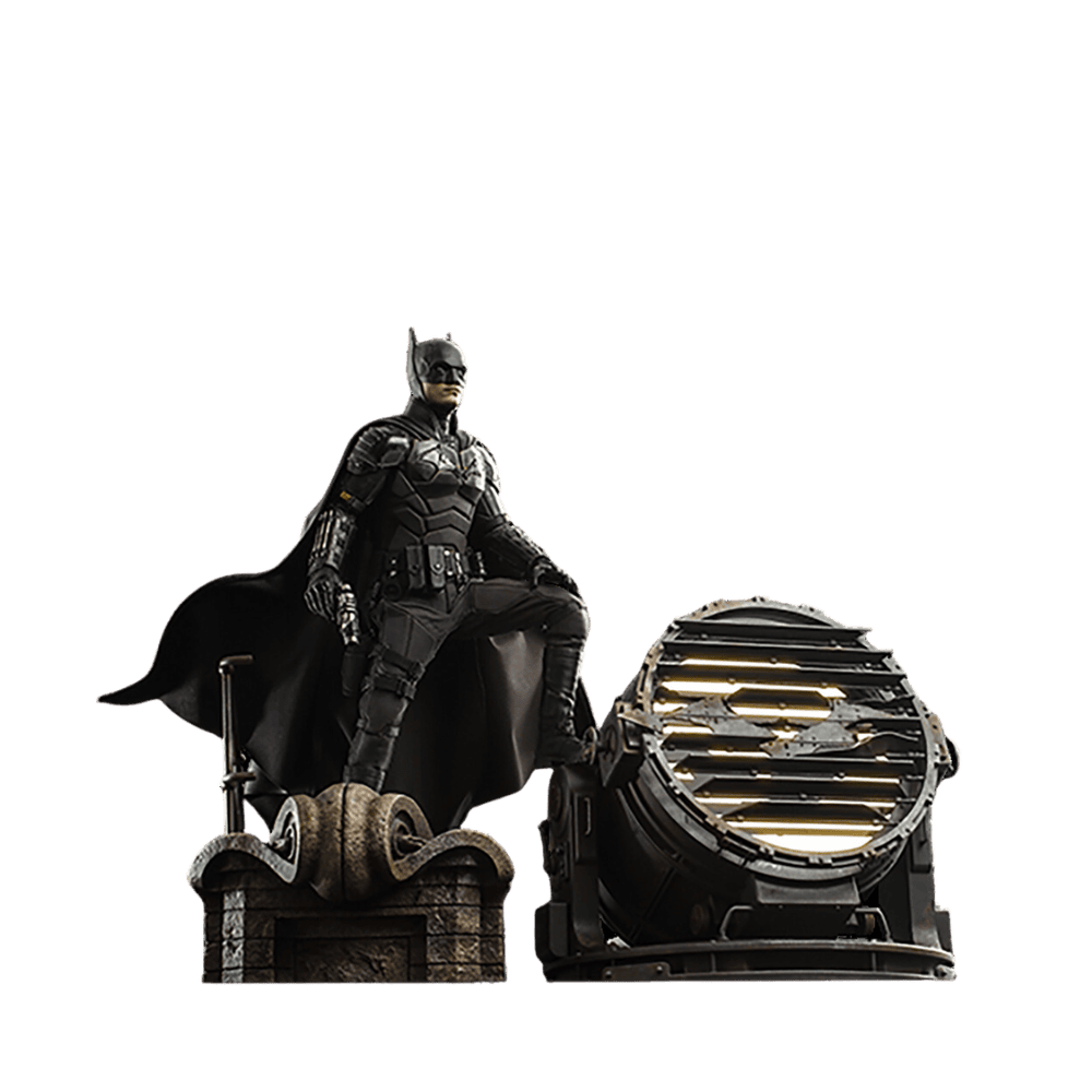 THE BATMAN - BATMAN AND BAT-SIGNAL SIXTH SCALE COLLECTIBLE SET BY HOT TOYS