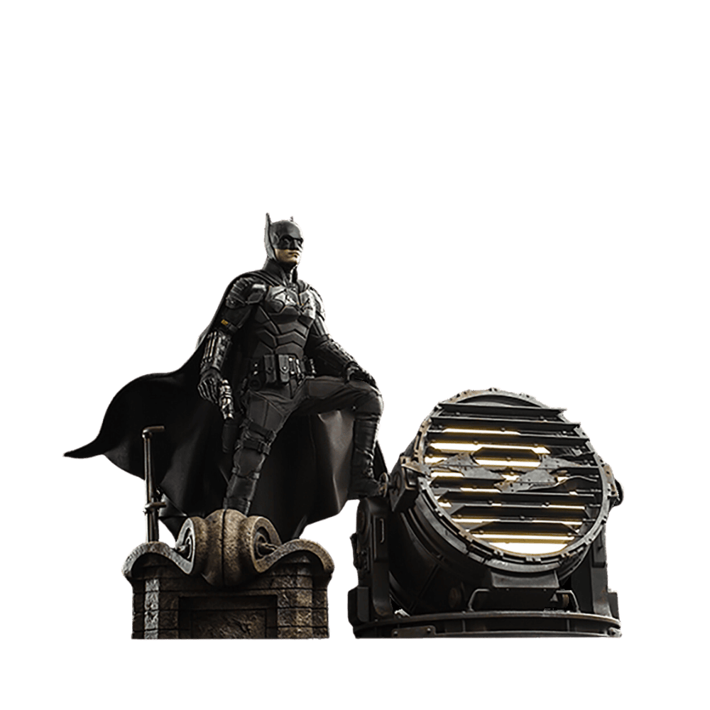 THE BATMAN - BATMAN AND BAT-SIGNAL SIXTH SCALE COLLECTIBLE SET BY HOT ...