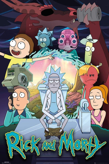 GB Eye Posters RICK & MORTY Season 4 - Poster