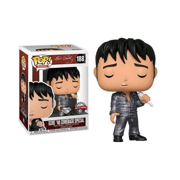 Funko Funko Pop Exclusive Funko Exc : Elvis '68 Comeback Special (188)