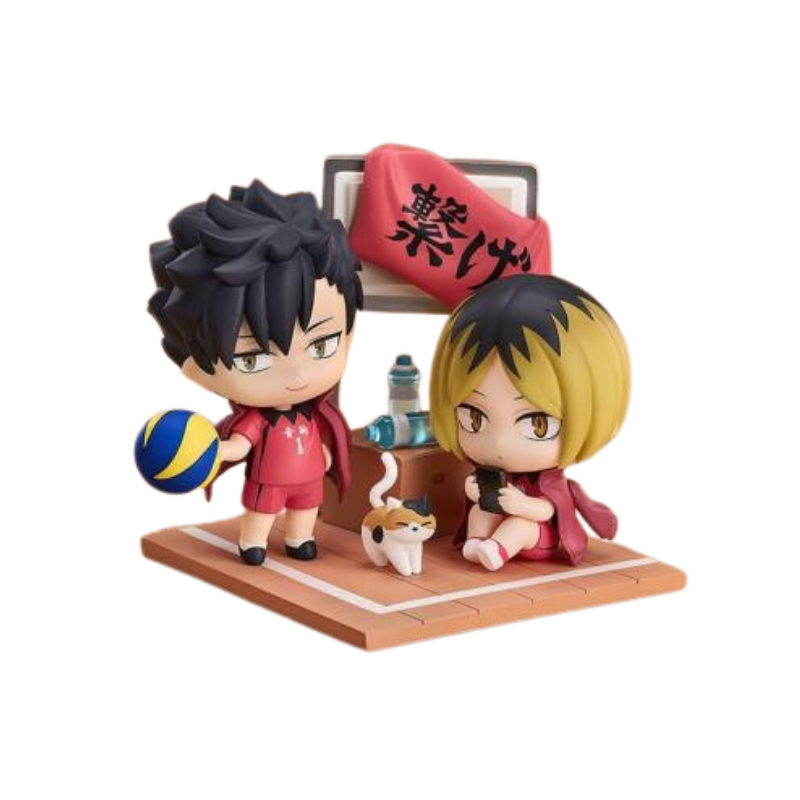 Haikyuu Tetsuro Kuroo & Kenma Kozume Qset Figure By Good Smile Company