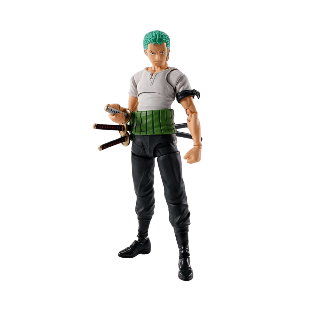 One Piece Roronoa Zoro ( Romance Dawn ) S.H.Figuarts Action Figure By Bandai Tamashii