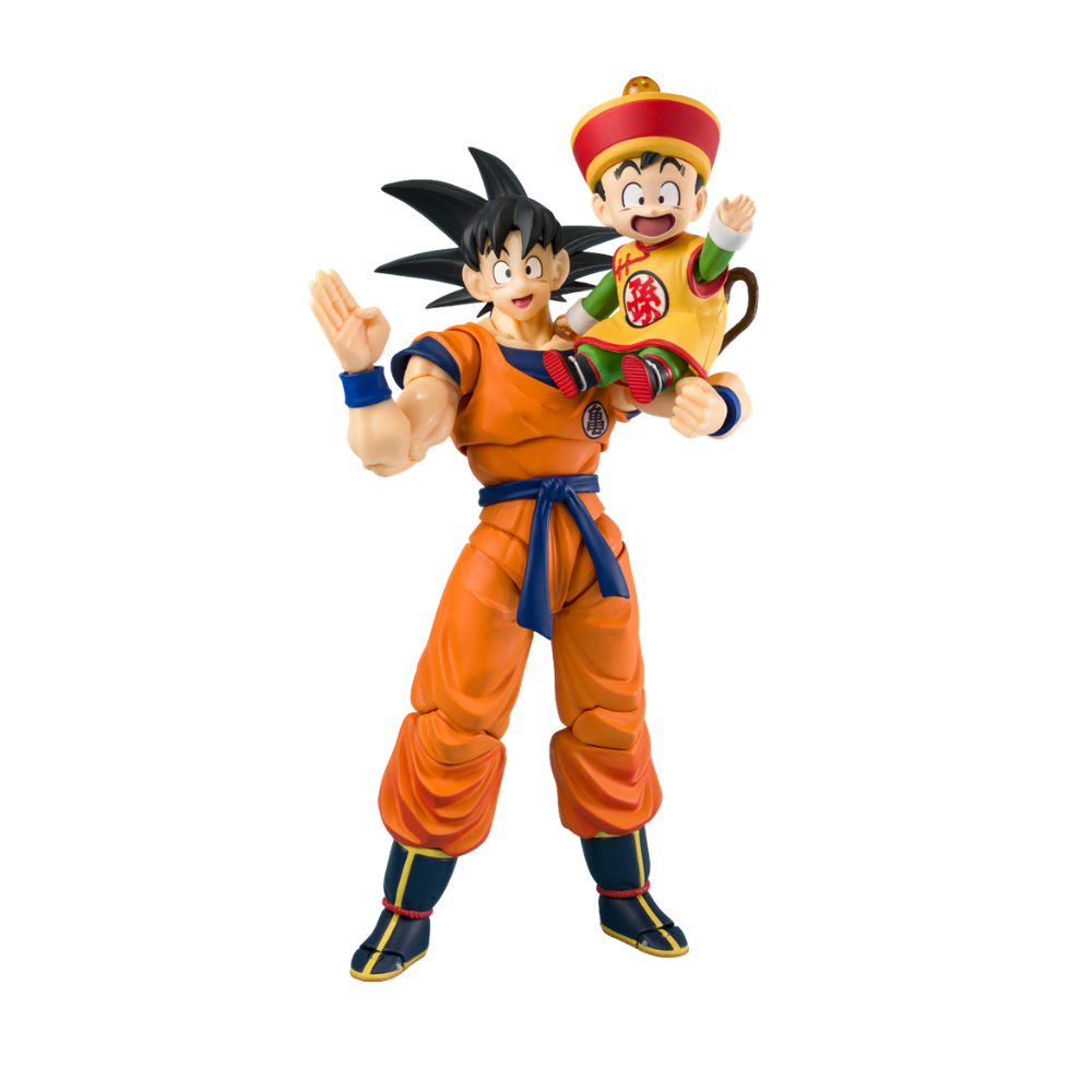 Dragon Ball Son Goku and Son Gohan Action Figure SH Figuarts By Bandai Tamashii