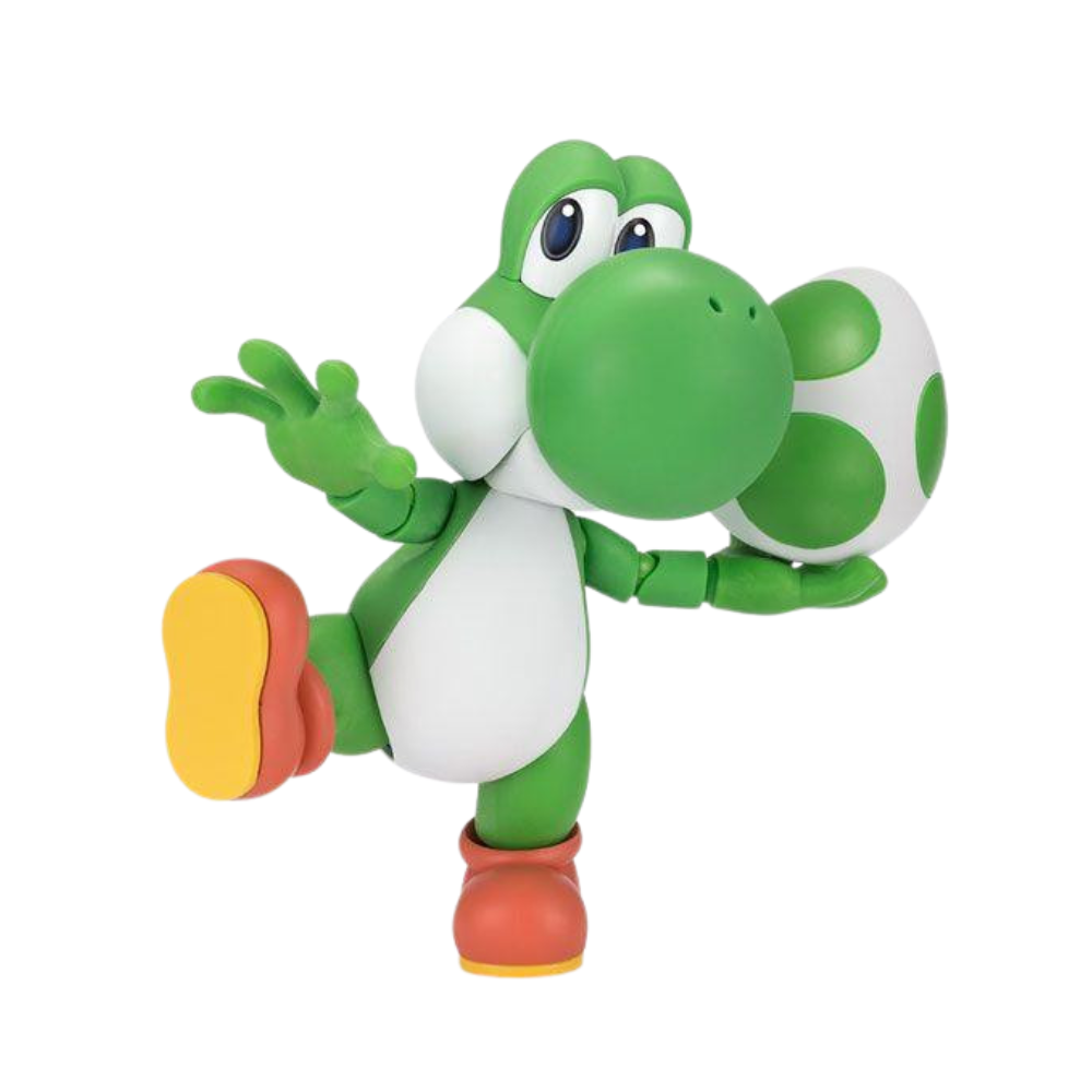 Super Mario Yoshi Articulated Figure SH Figurats By Bandai Tamashii