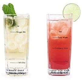 Kikkerland Bartending Glass, Tall - Thumbnail 4