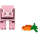 Mattel Unisex - Toys Minecraft Build-A-Portal Pig Action Figure
