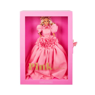 Barbie Signature Pink Collection Doll 3, Silkstone Barbie Doll In