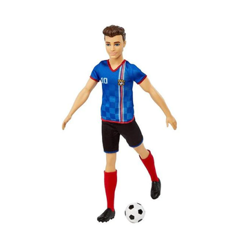 Mattel Girls - Dolls Doll Barbie Ken Footballer By Mattel