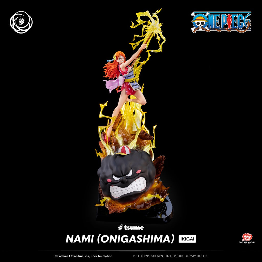 One Piece Nami (Onigashima) 1/6 Scale Limited Editon Ikigai Statue By Tsume
