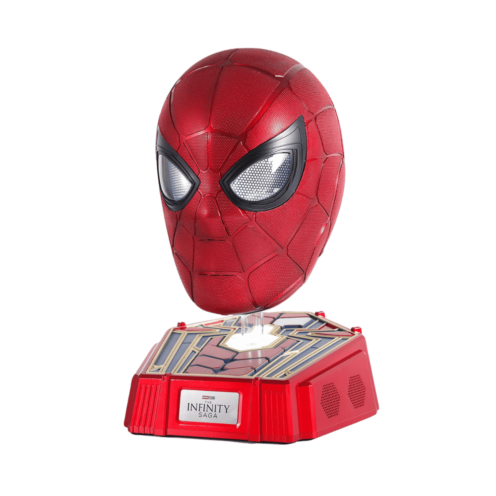 Marvel Iron Spider 1: 1 Collectible Wearable Helmet with base speaker By Killer Body