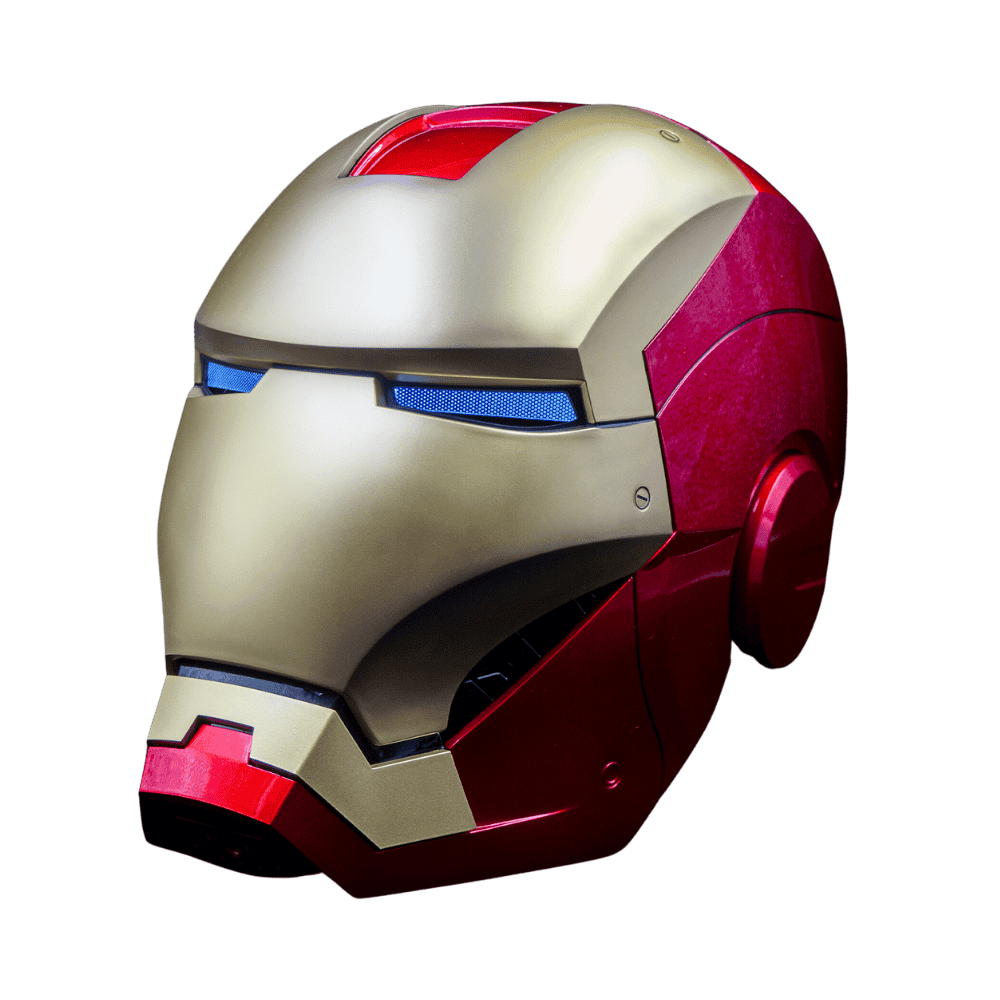 iron man 1 1 mark7 wearable helmet Marvel Iron Man Mark 7 Helmet Wearable 4 modes 1: 1 Collectible Blueto – The Little Things