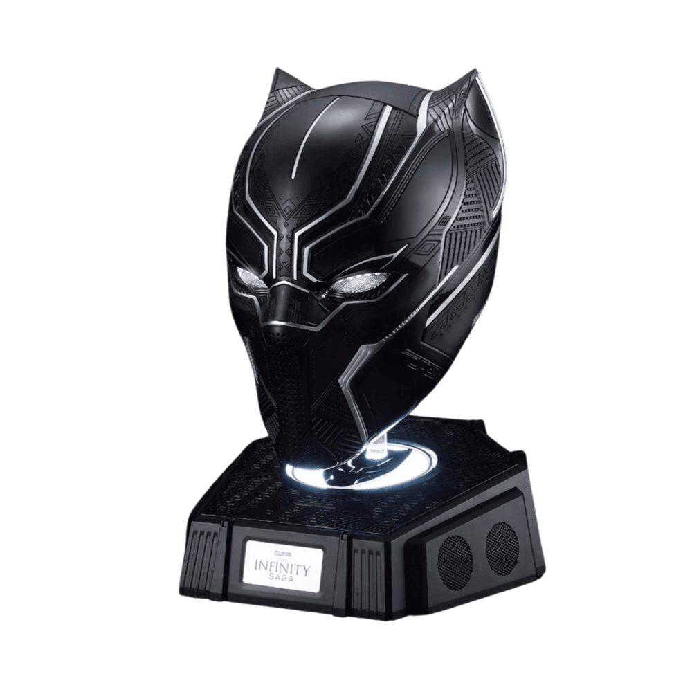 Marvel Black Panther Helmet w/Eye Lights Touch Control System 1:1 Collectible Wearable By Killer Body