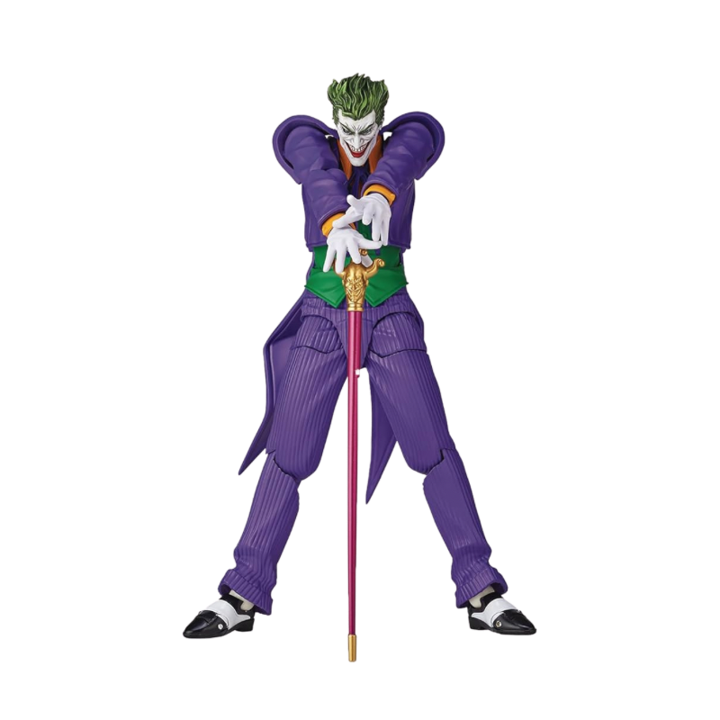 Dc Comics Amazing Yamaguchi Ver.1.5 Joker Arkham  Knight Revoltech Articulated Figures By Kaiyodo