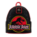 Loungefly Bag Jurassic Park Logo Leather Bagpack by Loungefly