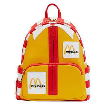 Loungefly Bags Loungefly! Leather: Mcdonalds Ronald Cosplay Mini Backpack